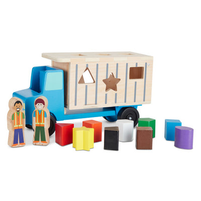 Shape-Sorting Dump Truck