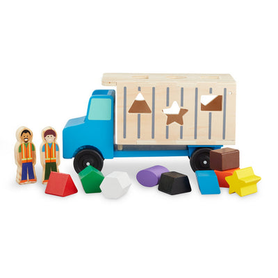 Shape-Sorting Dump Truck