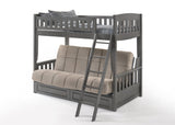 Futon sofa bunk bed Night Day Cinnamon