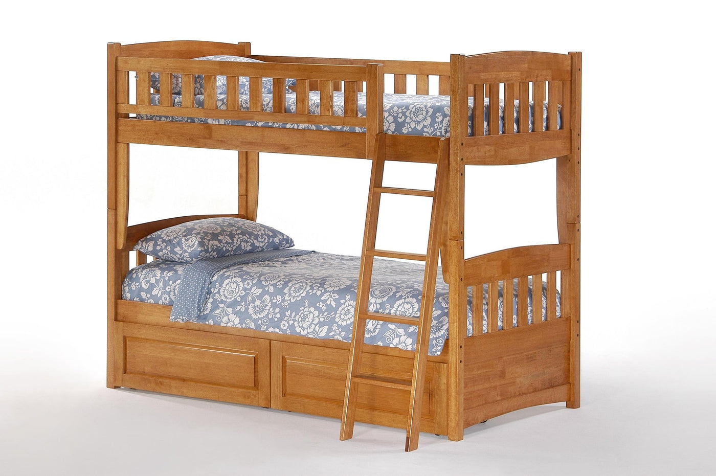 Night & Day Cinnamon Twin/Twin Bunk Bed #color_natural