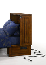 Night & Day Daisy Murphy Cabinet Bed #color_walnut