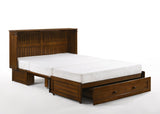 Night & Day Daisy Murphy Cabinet Bed #color_walnut