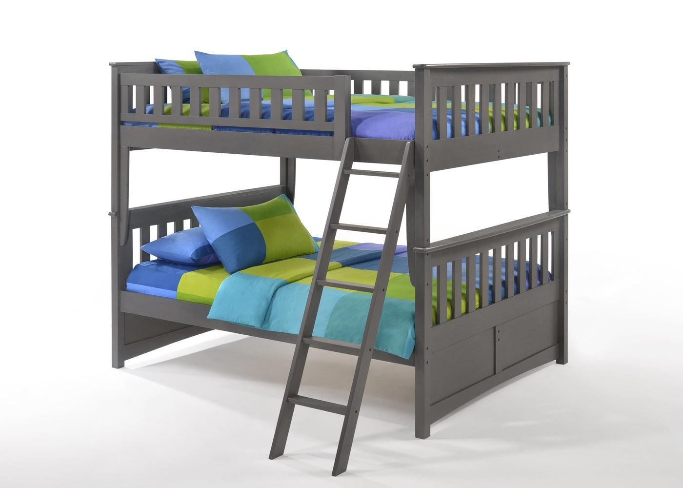 Night & Day Ginger Full/Full Bunk Bed #color_stonewash