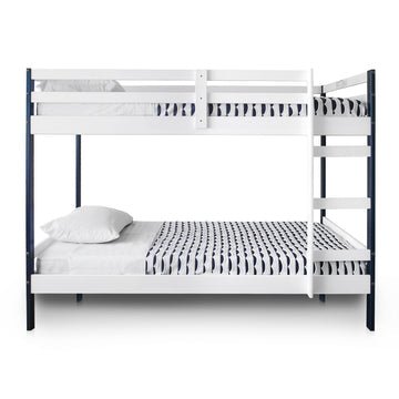 Products Letto Bunk Beds - Red and White/ Navy and White