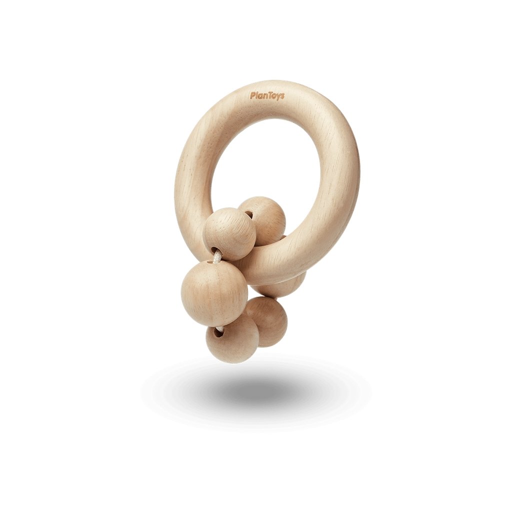 Bead Rattle Beads Rattle - Natural – Monkey Bunks