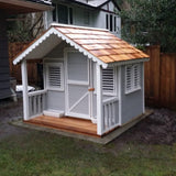 Little Alexandra Cottage (8 ft. x 6 ft.) with covered front porch