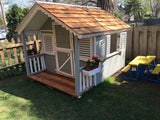 Little Alexandra Cottage (8 ft. x 6 ft.) with covered front porch