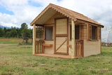 Little Alexandra Cottage (8 ft. x 6 ft.) with covered front porch