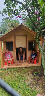 Little Alexandra Cottage (8 ft. x 6 ft.) with covered front porch
