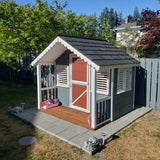 Little Alexandra Cottage with front porch (6ft x 6ft)