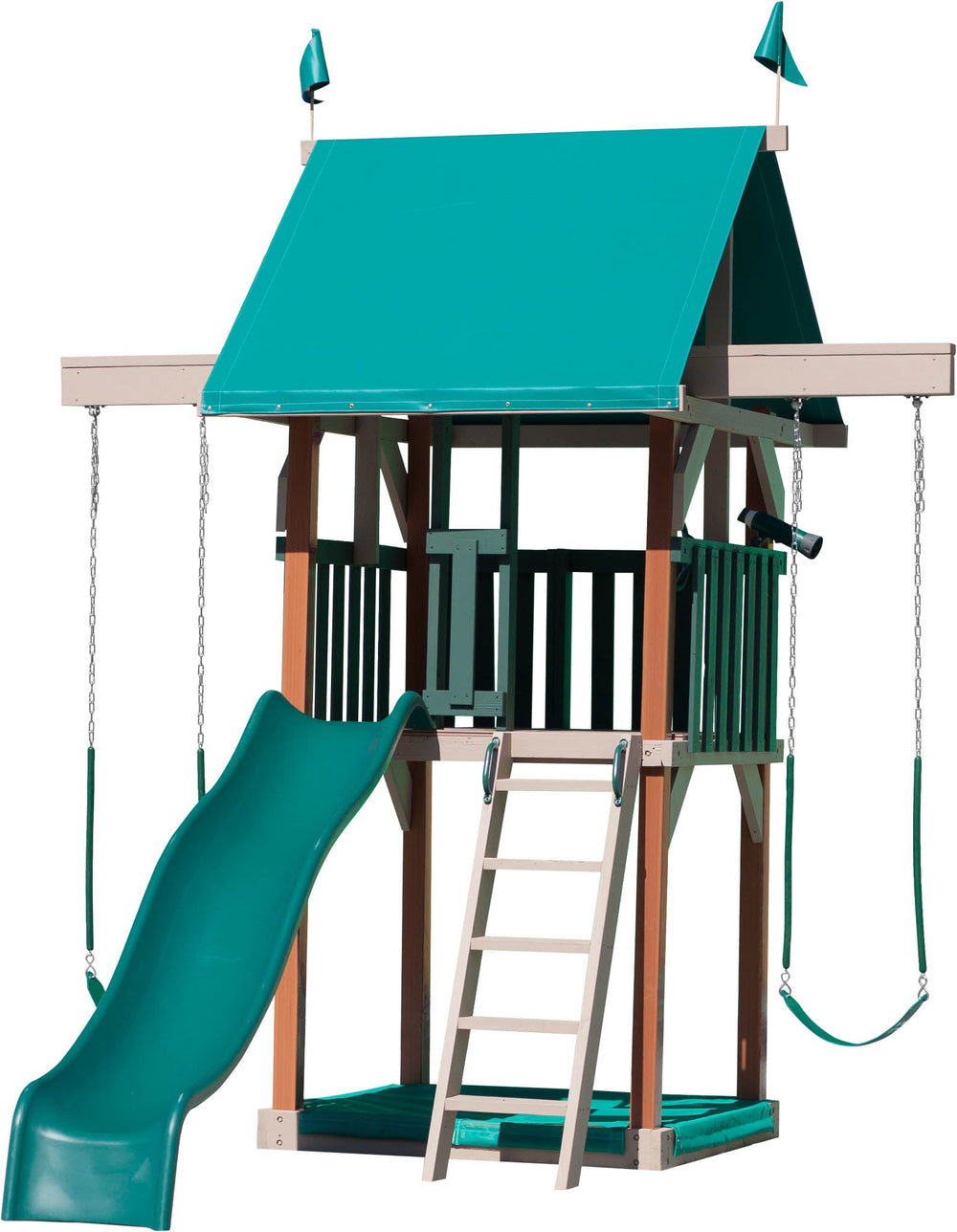 Happy Space Saver Swing Set