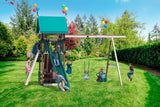 Smiling Fort Swing Set