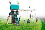 Smiling Fort Swing Set