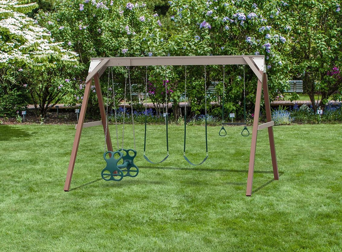 Summer Playtime Swing Set