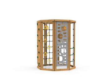 Backyard Playset with Cliff-Hanger | Bronze, 9 Activities