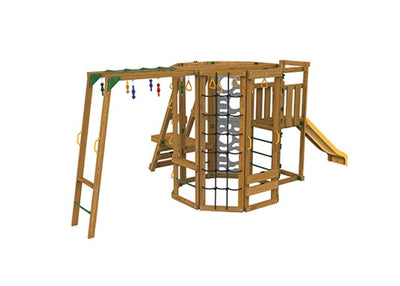 Ninja Power Tower Bronze Playset