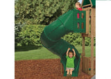 Spiral Tube Slide Green - 300 Degree Turn