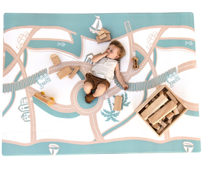 August Rose Sand Playmat - For Home and Play