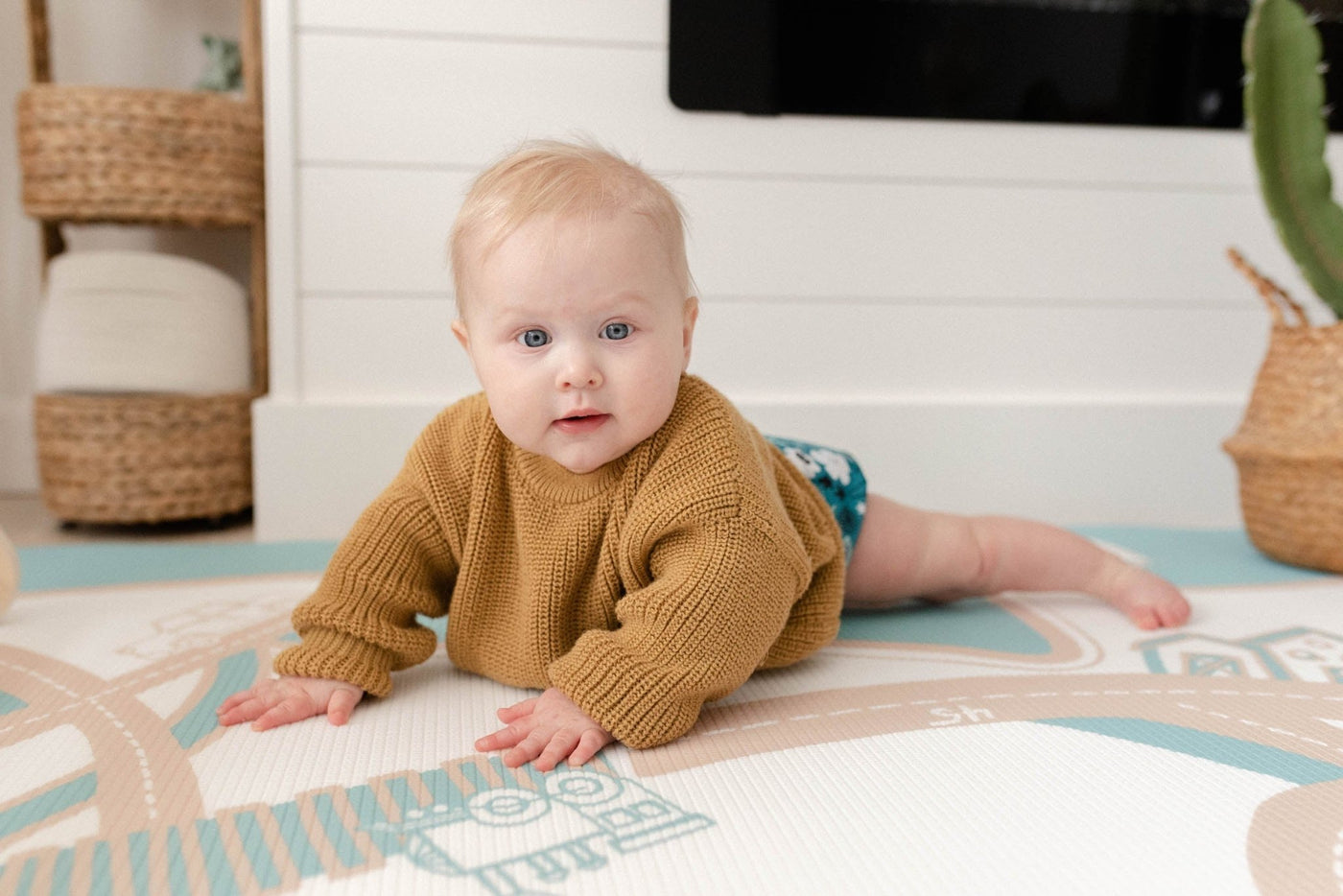 Dakota Ivory Playmat - For Home and Play