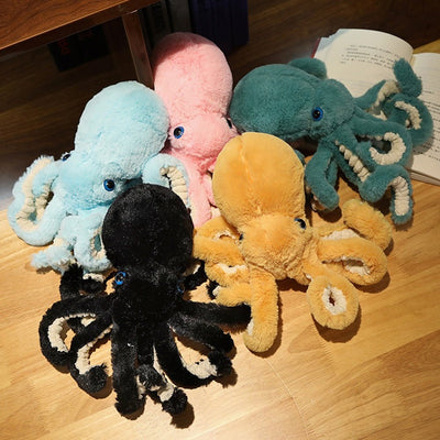 Lifelike Octopi Plushies (4 COLORS, 4 SIZES) by Subtle Asian Treats