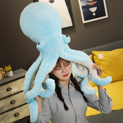 Lifelike Octopi Plushies (4 COLORS, 4 SIZES) by Subtle Asian Treats