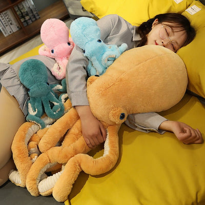 Lifelike Octopi Plushies (4 COLORS, 4 SIZES) by Subtle Asian Treats