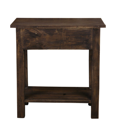 Sunset Trading Cottage Accent Table | Distressed Brown