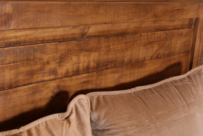 Sunset Trading Rustic City Queen Bed | Storage Drawers