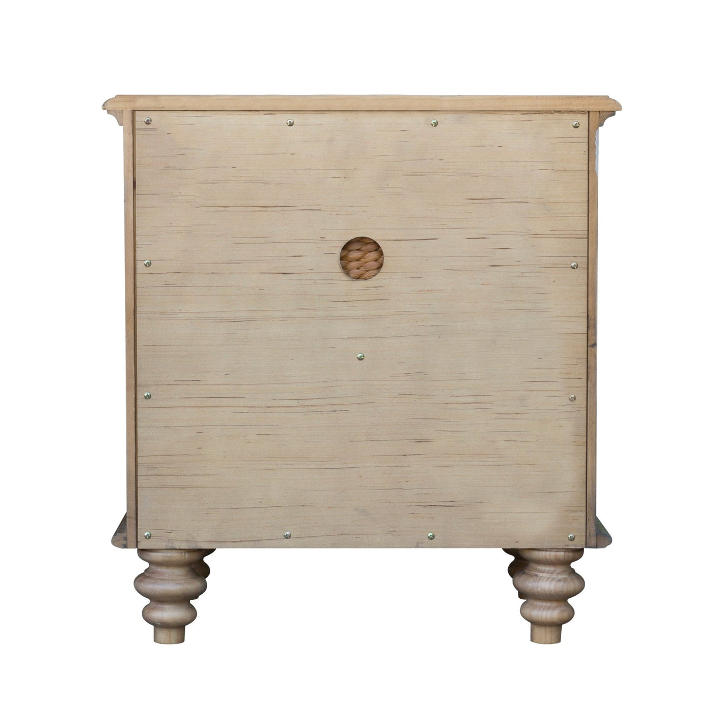 Sunset Trading Vintage Casual Nightstand with Basket
