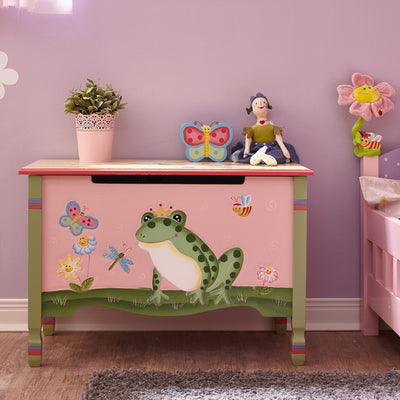 Fantasy Fields Kids Magic Garden Kids Wooden Toy Storage Chest, Multicolor