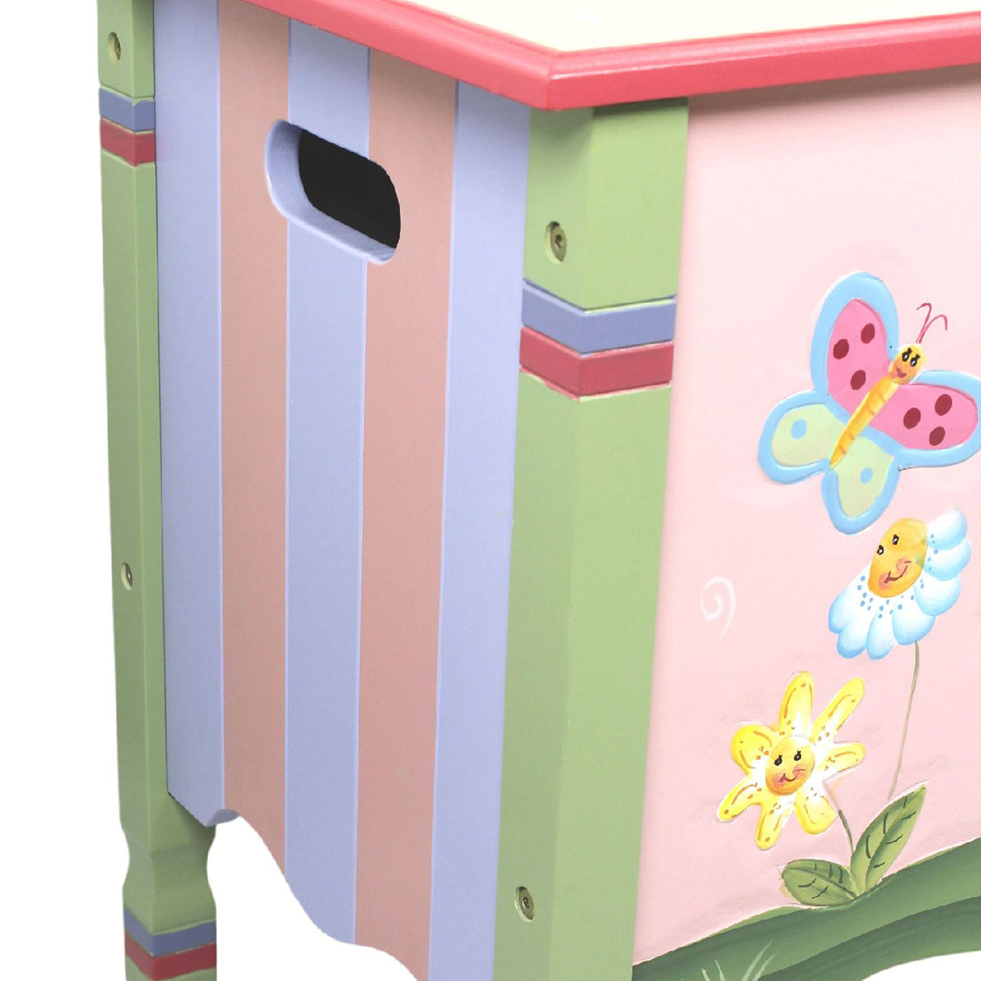 Fantasy Fields Kids Magic Garden Kids Wooden Toy Storage Chest, Multicolor