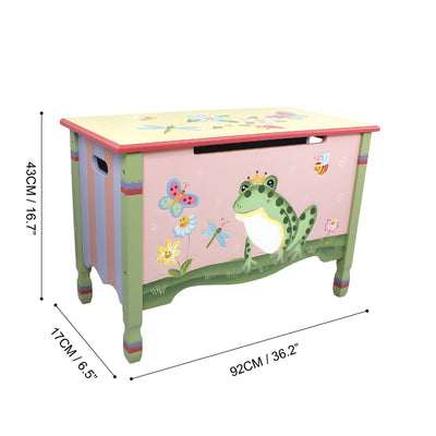 Fantasy Fields Kids Magic Garden Kids Wooden Toy Storage Chest, Multicolor