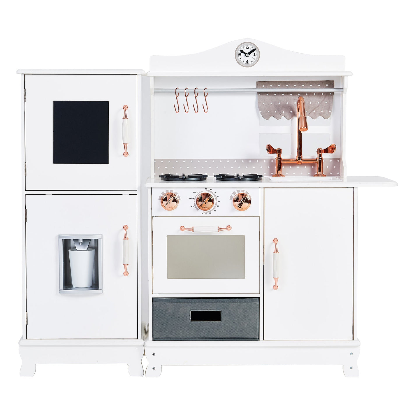 Teamson Kids Little Chef Marseille Retro Play Kitchen, White