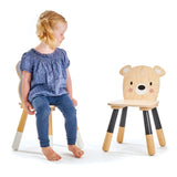 Forest Bear Chair – Adorable and sturdy kids' chair with a bear-themed design, perfect for cozy seating and playful decor – MonkeyBunks.com.