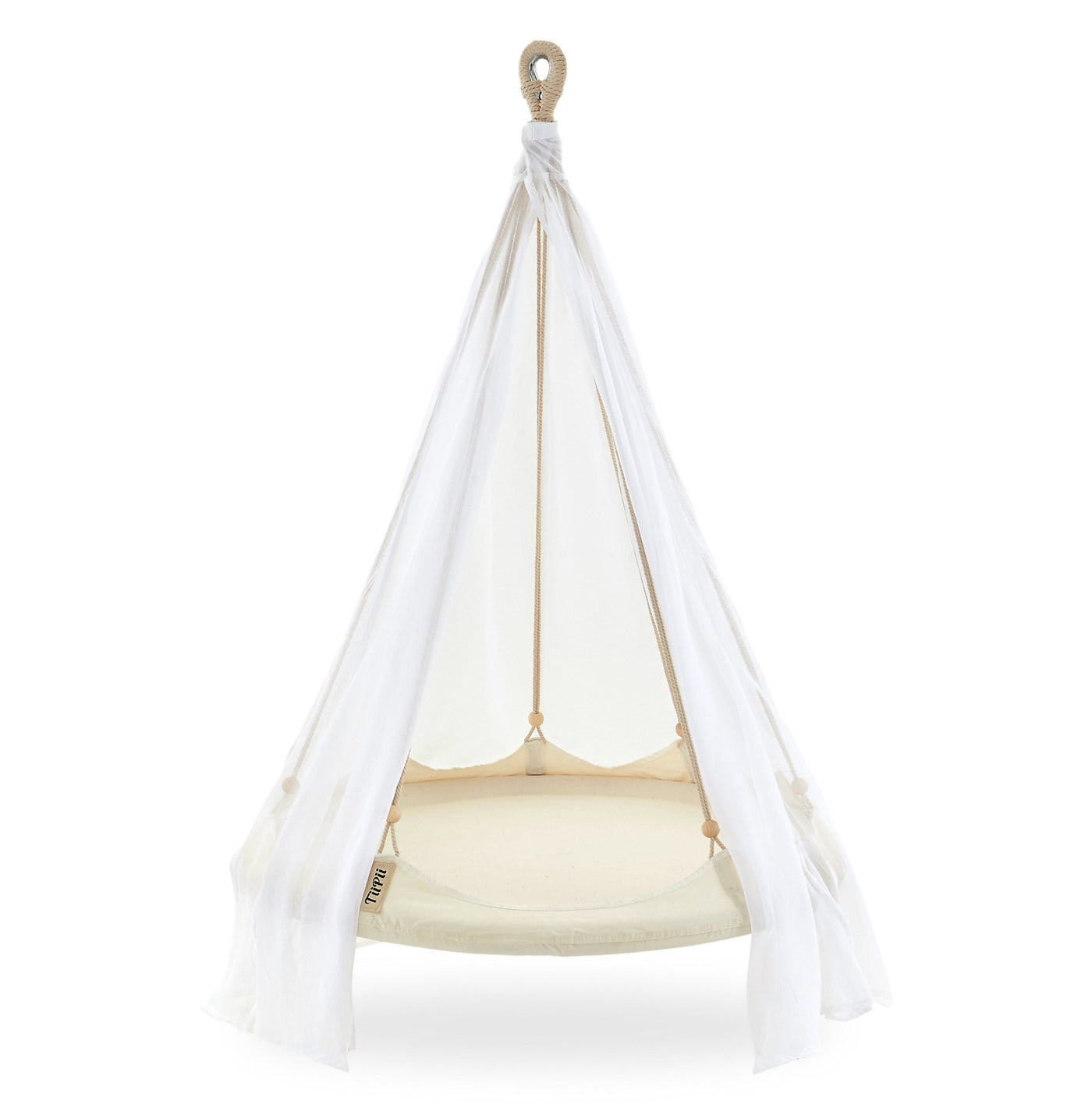 Bambino hanging bed for kids with cozy design and secure suspension – perfect for indoor or outdoor relaxation and play.