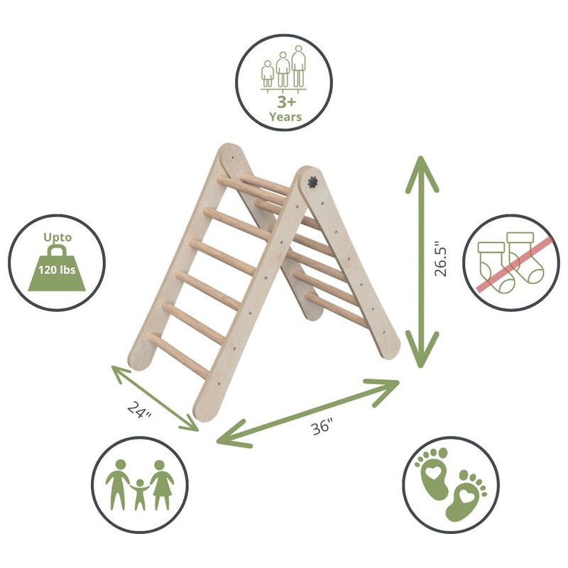 Adjustable Pikler Triangle