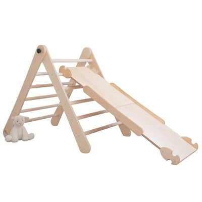 BUNDLE - Adjustable Pikler Triangle & Reversible Ramp