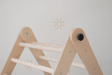 BUNDLE - Adjustable Pikler Triangle & Reversible Ramp