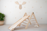 BUNDLE - Adjustable Pikler Triangle & Reversible Ramp