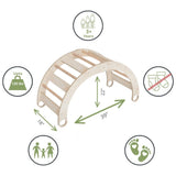BUNDLE - Adjustable Pikler Triangle, Rocker &  Reversible Ramp