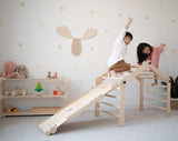 BUNDLE - Transformable Pikler Triangle & Reversible Ramp