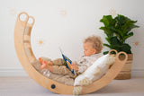 BUNDLE - Transformable Pikler Triangle, Rocker & Reversible Ramp