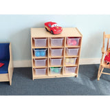 12 Cubby Storage Cabinet for Kids