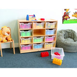 12 Tray Storage Cabinet for Kids