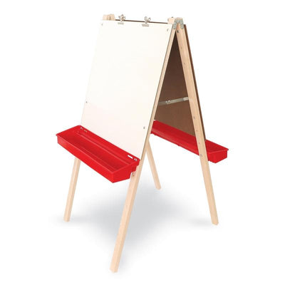 Adjustable Double Easel With Dry Erase Panels