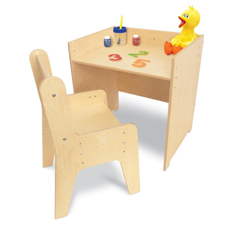 Adjustable Economy Kids Desk and Chair Set