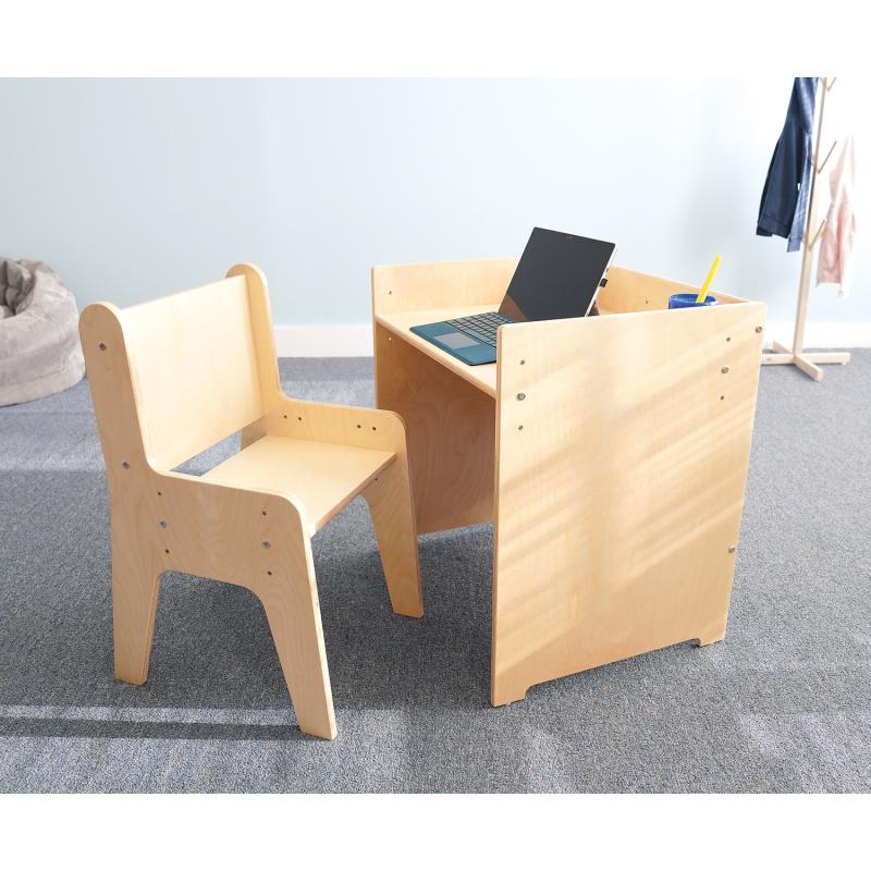 Adjustable Economy Kids Desk and Chair Set