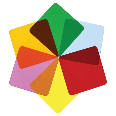 Color Wheel Shapes - Set Of Six