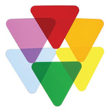 Color Wheel Shapes - Set Of Six