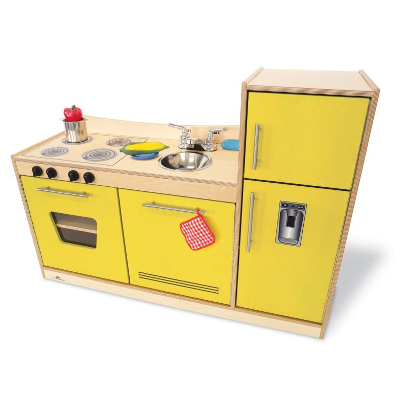 Contemporary Pretend Play Kitchen Combo